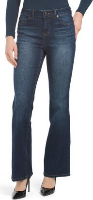 TJMAXX High Waisted Flare Jeans With Front Crease For Women