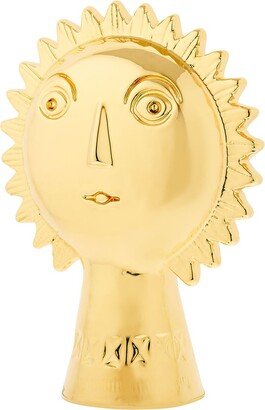 Gold glazed sun figurine for LVR