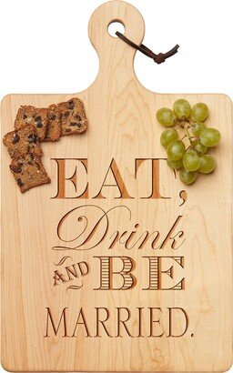 Maple Leaf At Home Eat, Drink & Be Married Artisan Maple Paddle