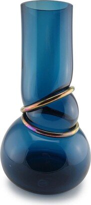 Vanessa Mitrani Double Ring glass vase-AA