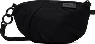 Black Orba Smooth Messenger Bag