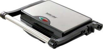 Stainless Steel Panini Press Gourmet Sandwich Maker