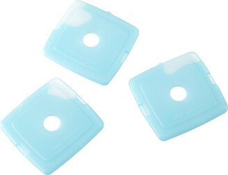 Lunch Coolers Translucent Blue Pkg/3