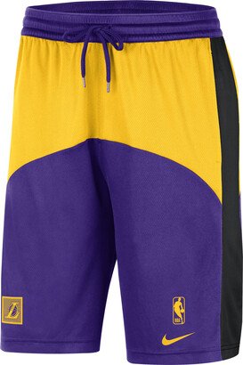 Los Angeles Lakers Starting 5 Men's Dri-FIT NBA Shorts in Yellow