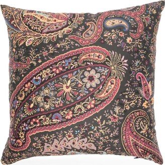 Paisley-Print Cotton Cushion