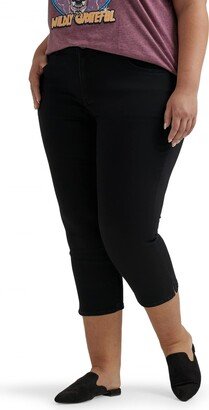 Women's Plus Size Legendary Mid-Rise 21 Capri Jean