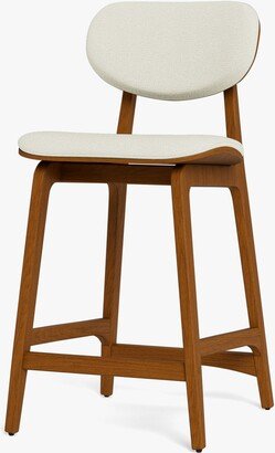 Scandinavian Counter Stool Off White