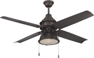 Craftmade Fans Port Arbor Outdoor Ceiling Fan - Size: 1 light