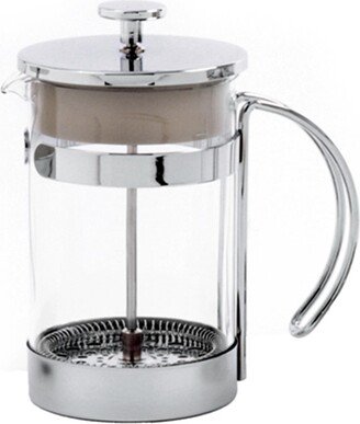 5574 Coffee Press Chrome Plated Frame With Glass Bowl