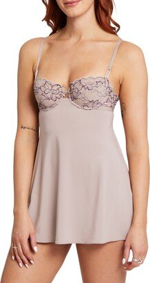 Bridgerton Keyhole Babydoll Chemise with G-String Thong