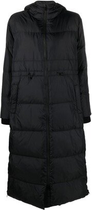 Padded Logo-Print Coat