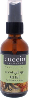 Scentual Spa Mist - Vanilla Bean and Sugar by Cuccio Naturale for Unisex - 2 oz Mist