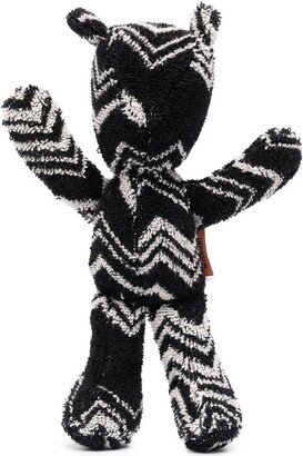 Zigzag-Pattern Plush Toy