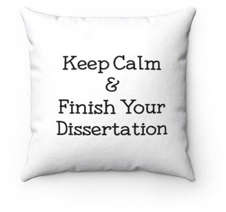 Dissertation Pillow - Throw Custom Cover Gift Idea Room Decor