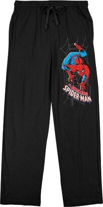 The White Lotus Spiderman So Amazing Spiderman Men’s Quick Turn Sleep Pajama Pants-Small