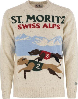 SWISS wool blend jumper