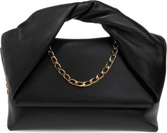 Medium Twister Chain Link Crossbody Bag