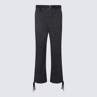 Black Cotton Pants