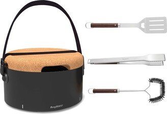 Tabletop BBQ with Tools, Black