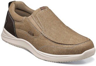 Conway Canvas Moc Toe Slip-On Sneaker - Wide Width Available-AA