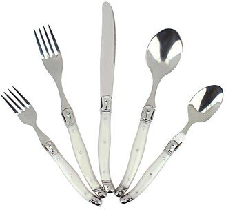 Laguiole 20Pc Stainless Steel Flatware Set-AB