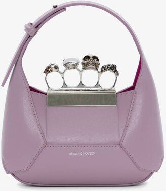 Women's The Jewelled Hobo Mini Bag In Antique Pink