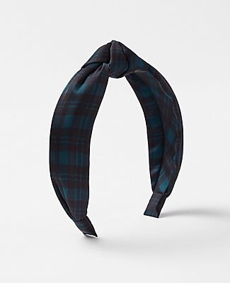 Plaid Knot Headband