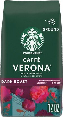 Dark Roast Ground Coffee — Caffè Verona — 100% Arabica — 1 bag (12 oz.)