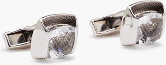 Sterling silver topaz cufflinks