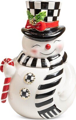 Nostalgia Snowman Cookie Jar