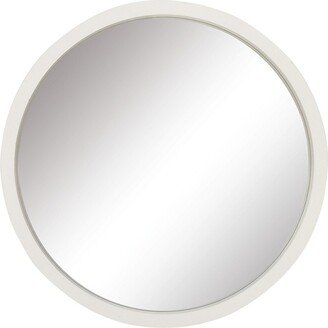 Primrose Valley Round Wooden Wall Mirror