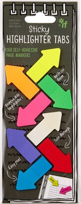 Sticky Highlighter Arrow Tabs Assorted Pkg/160