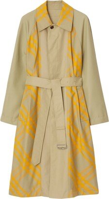 Bradford reversible cotton trench coat