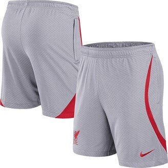 Men's Gray Liverpool Strike Performance Shorts