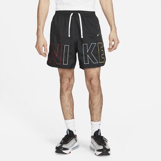 Men's Sportswear Woven Flow Shorts in Black