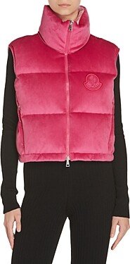 Blavet Velvet Down Puffer Vest