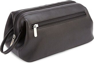 Classic Leather Toiletry Bag