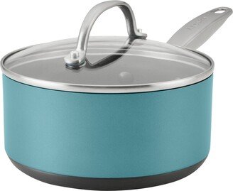 Achieve Hard Anodized Nonstick 2 Quart Sauce Pan with Lid