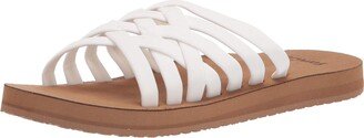 Rio Slide White/Tan 9 B (M)