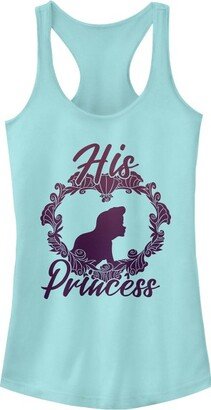 Junior's The Little Mermaid Ariel His Princess Racerback Tank Top - Cancun - X Small