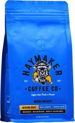 HAYMAKER COFFEE CO Haymaker Coffee Medium Roast Ground Beans - 12oz