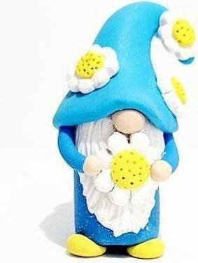 Miniature Gnome/Flower Gnome/Christmas/Gift/Tiered Tray