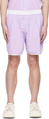 Sébline Purple Running Boxer Shorts