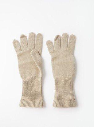 Whitewood Ribbed Cashmere Gloves-AB