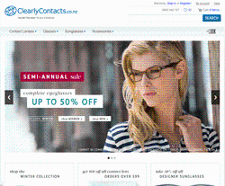 Clearly Contacts New Zealand Promo Codes & Coupons