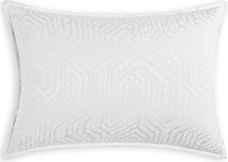 Etched Geo Sham, Standard, Created for Macy's