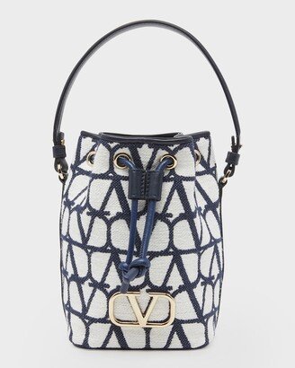 Toile Iconographe VLOGO Mini Bucket Bag