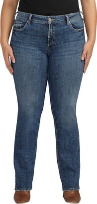 Plus Size Elyse Mid Rise Bootcut Jeans