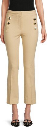 Robyn Solid Cropped Pants