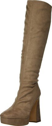 Women's Daniyah Platform Heel Knee Boot Fashion-AA